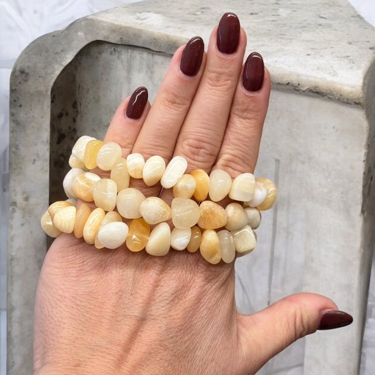 Yellow Calcite Bracelet