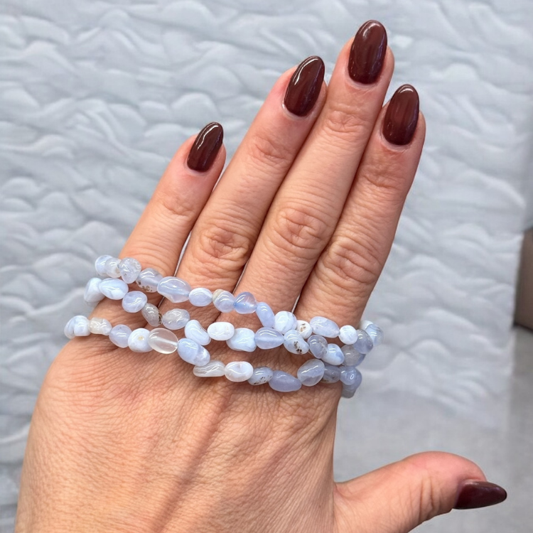Blue Chalcedony Bracelet