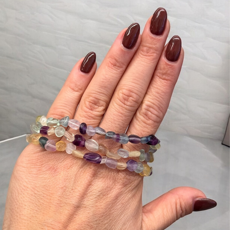 Rainbow Fluorite Bracelet