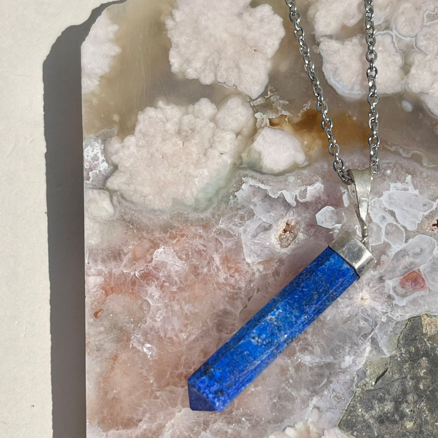 Lapis Lazuli Point Pendant