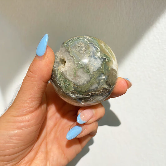 Moss Agate Sphere