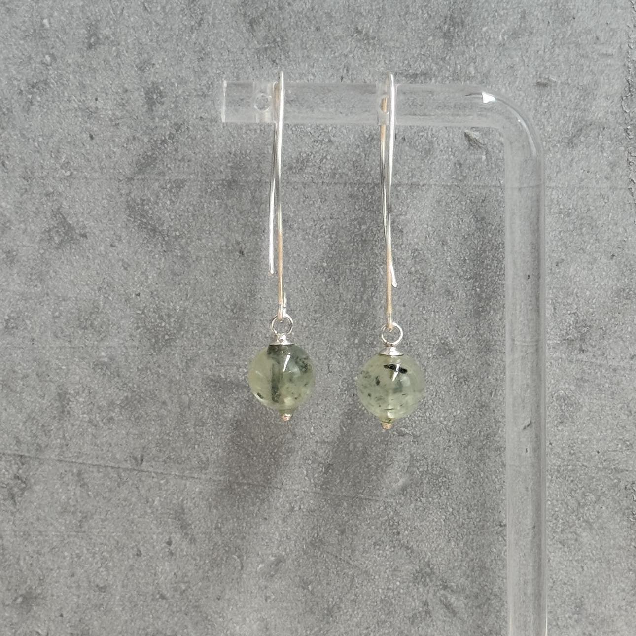 Prehnite Earrings