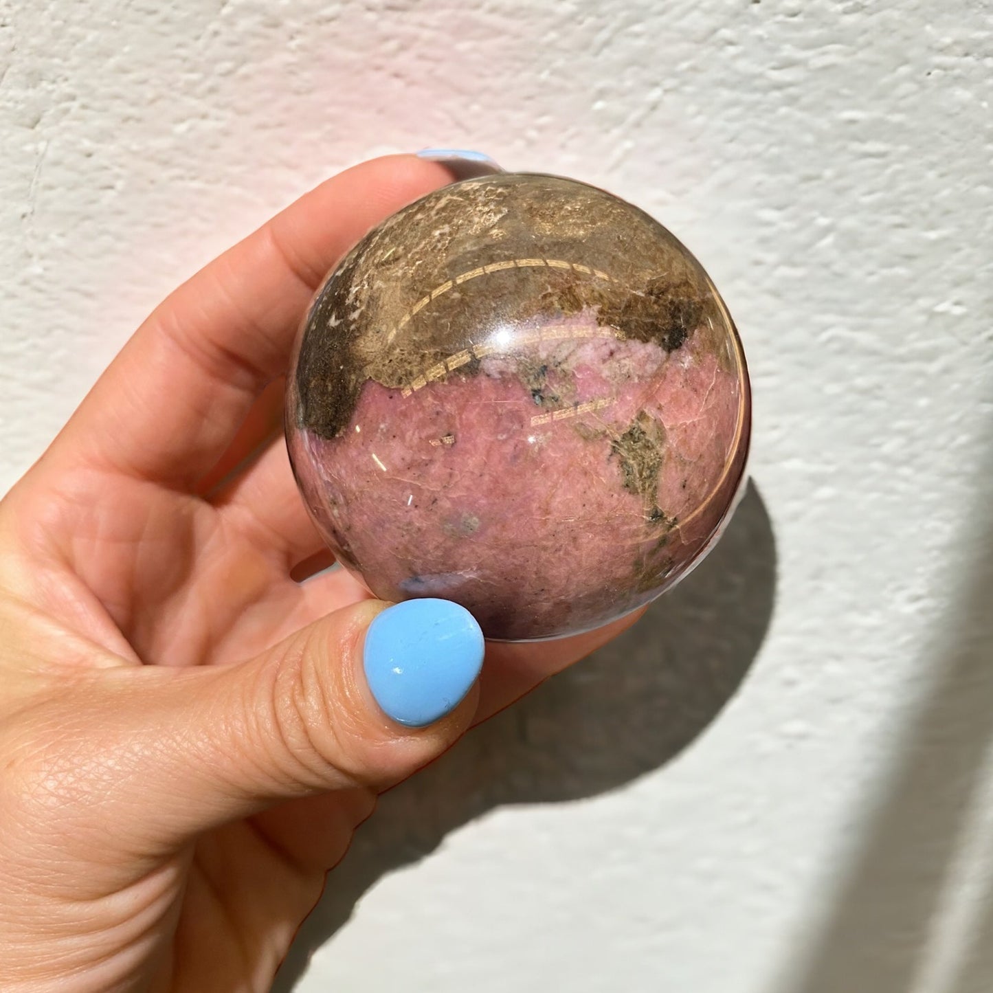 Rhodonite Sphere