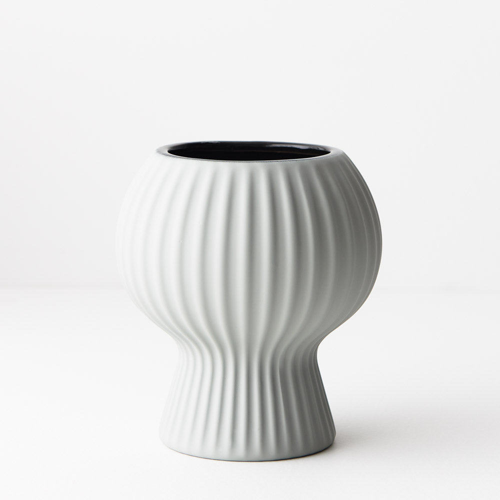 Annix Contemporary Steel Vases
