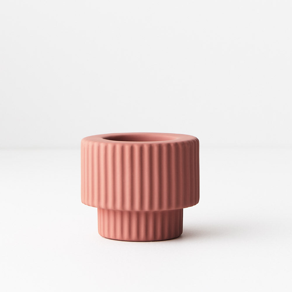 Palina Candle Holders in Pink