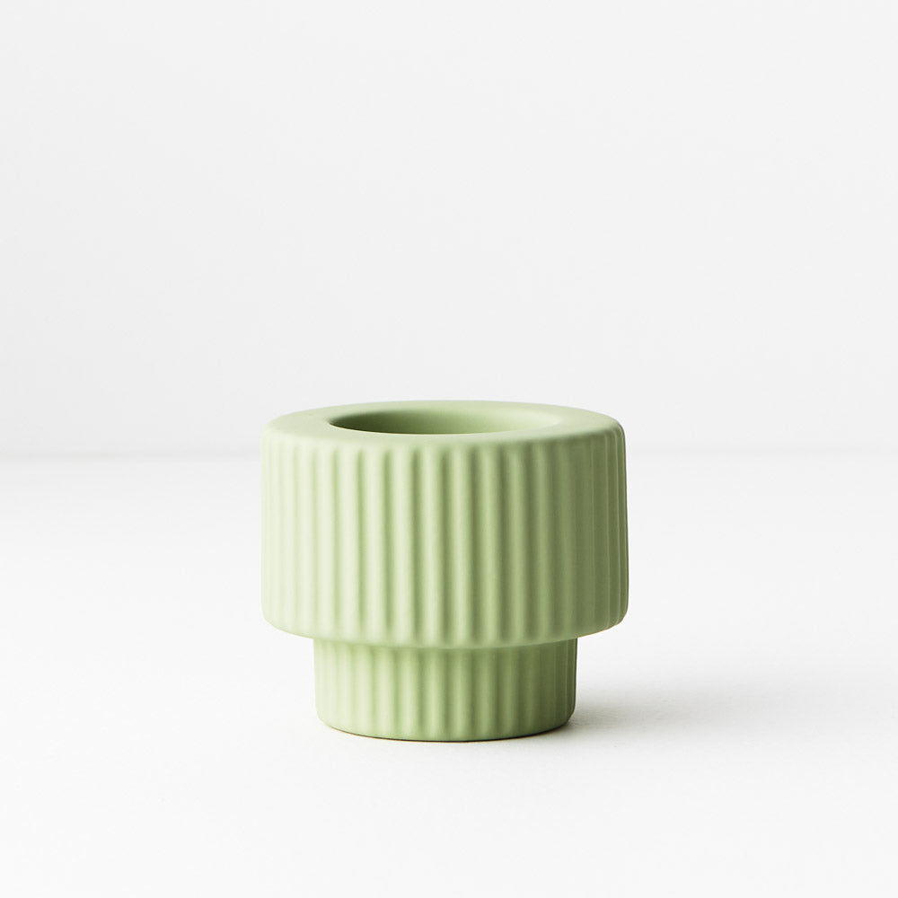 Palina Candle Holders in Sage