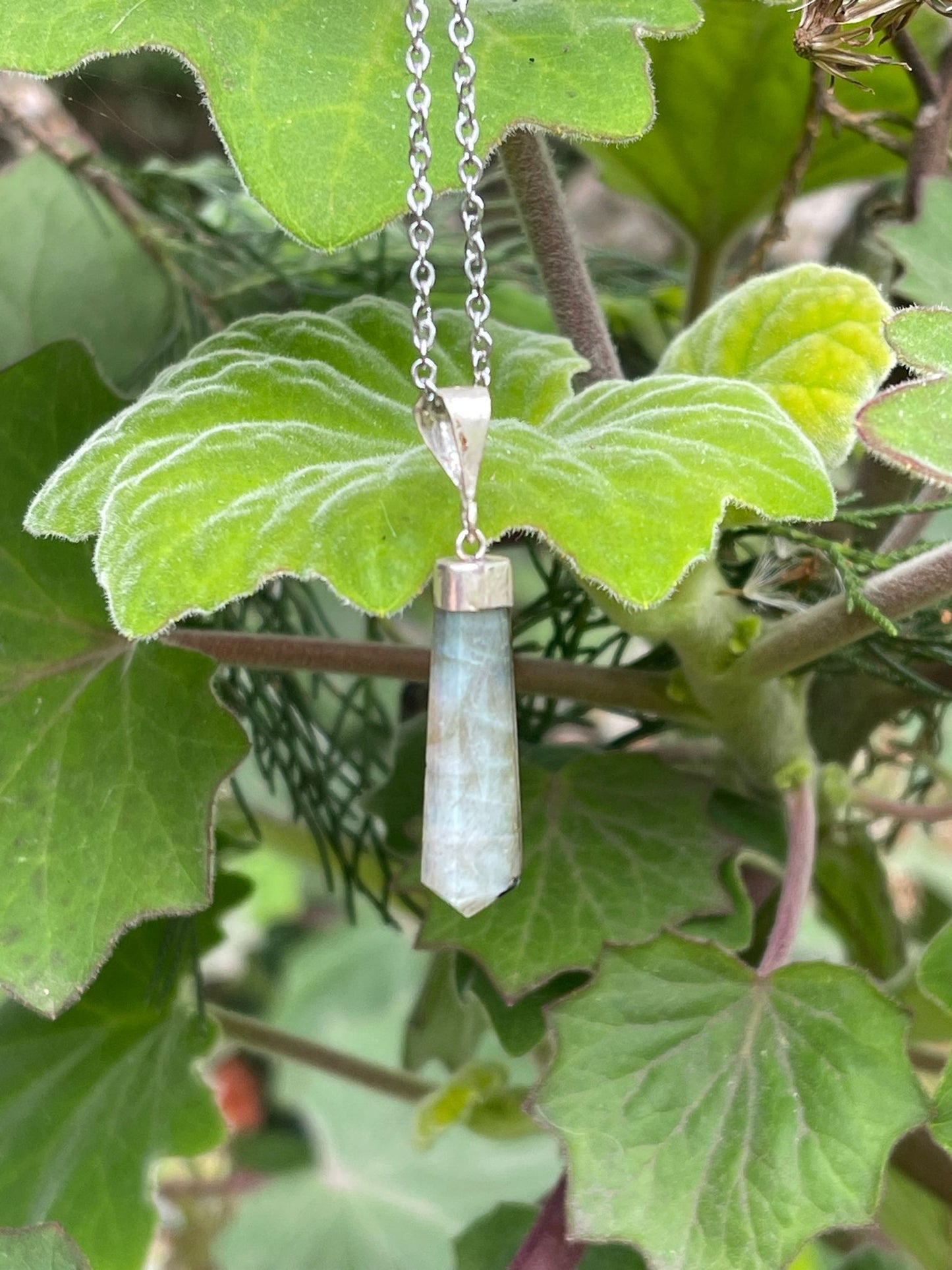 Labradorite Point Pendant