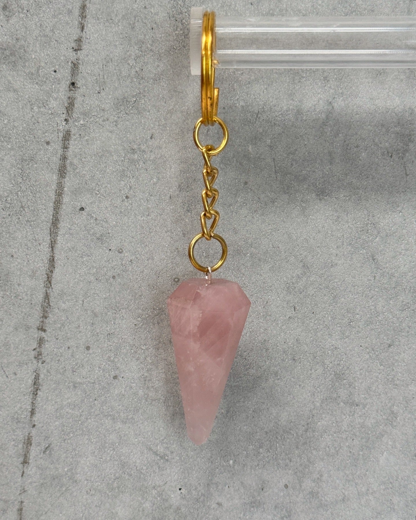 Crystal Gold Keyrings