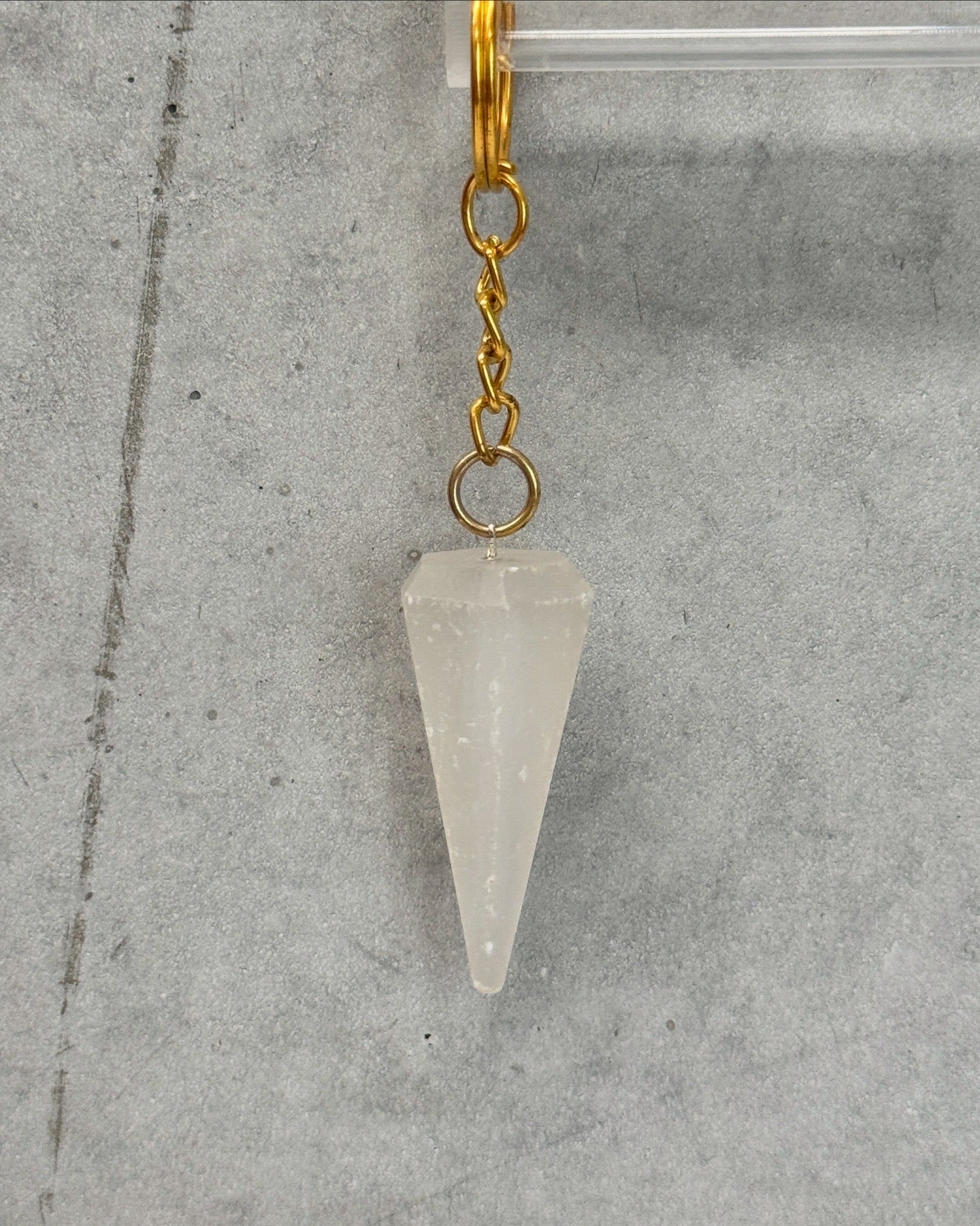 Crystal Gold Keyrings