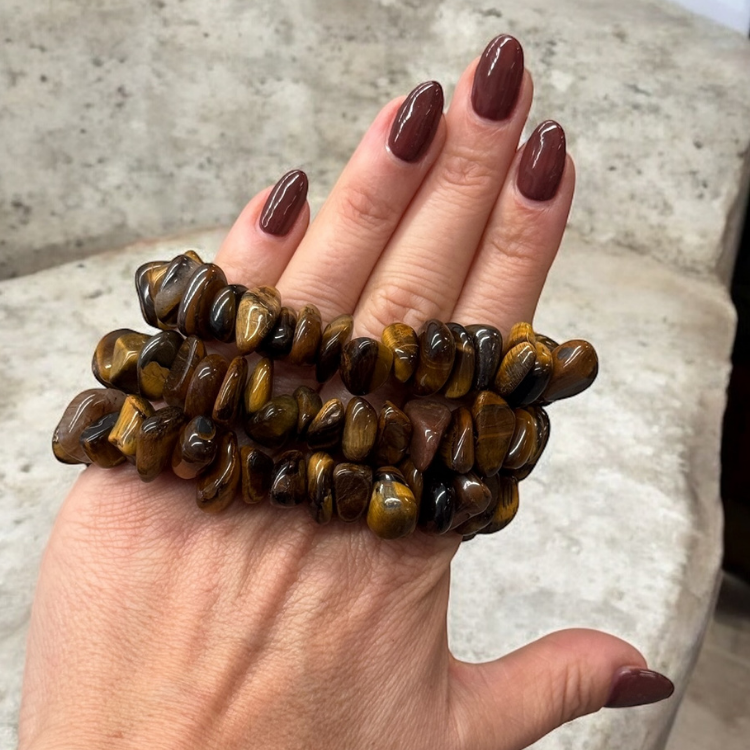 Gold Tiger Eye Bracelet