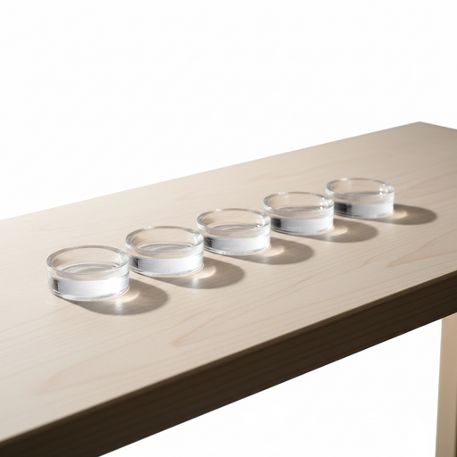 Clear Acrylic Sphere Stand 5 Pack | Crystal Display Stands | Kindred Crystal