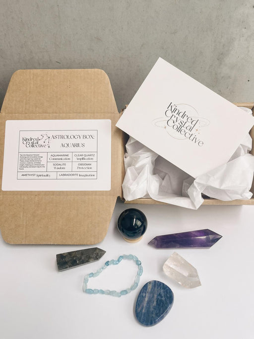 Aquarius Astrology Crystal Kit