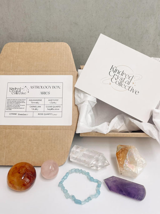 Aries Crystal Astrology Kit