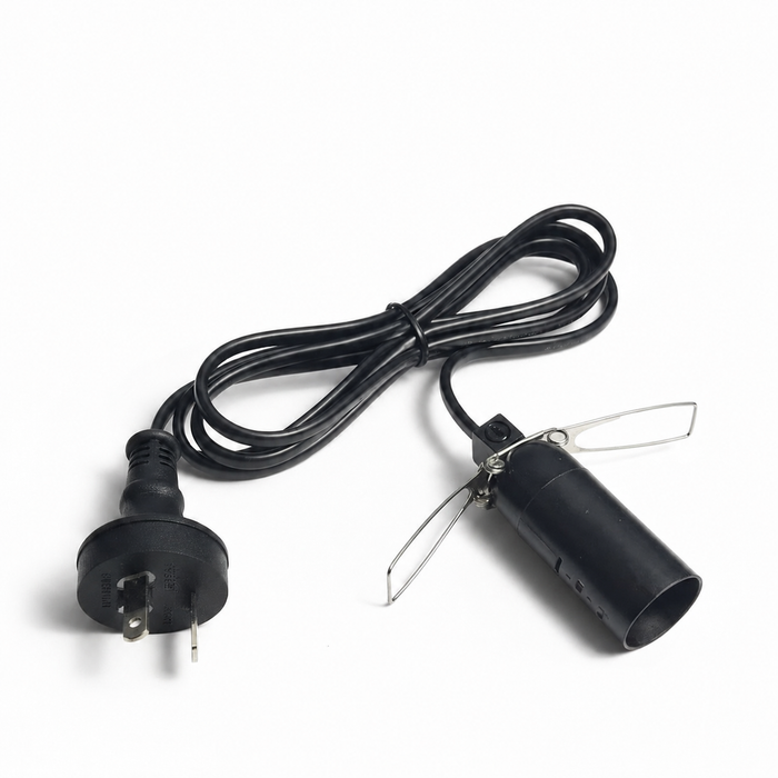Black Electrical Cord for Salt Lamp or Crystal Lamp