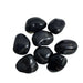 Kindred Crystal Collective — Black Onyx Tumbled 2.5–3.5cm, sleek deep black onyx tumbled stone with polished surface on white background