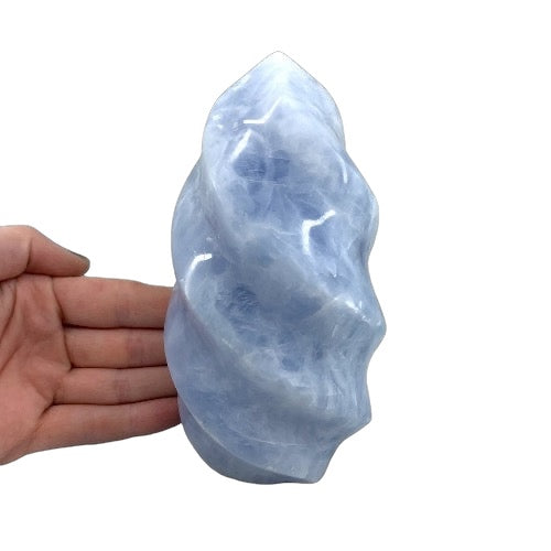 Blue Calcite Flame