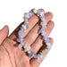 Blue Chalcedony Chip Bracelet 5 pack
