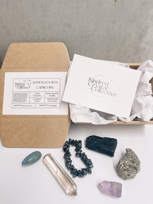 Capricorn Astrology Crystal Kit