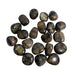 Kindred Crystal Collective — Chiastolite Tumble Stone, dark brown and black andalusite with natural cross formation, 200g pack of 1.5–2cm polished tumbles