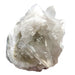 Kindred Crystal Collective — Clear Quartz Cluster Lamp, close-up of natural clear quartz crystal points and cluster formation
