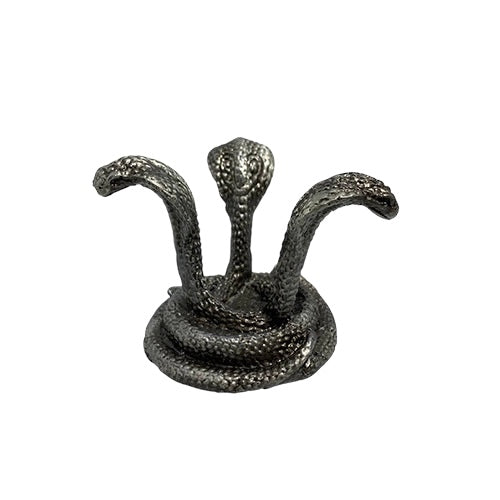 Cobra Pewter Sphere Stand | Crystal Display Stand | Kindred Crystal Collective