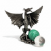 Command attention with our Dragon Pewter Sphere Stand. 