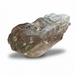Kindred Crystal Collective — Elestial Quartz Cluster, smoky grey-brown quartz with layered crystal faces, translucent areas and a textured natural surface.