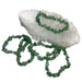Kindred Crystal Collective — Green Aventurine Chip Bracelets (Pack of 5), five green stone chip bracelets arranged around a white crystal display.