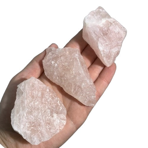 rose quartz rough