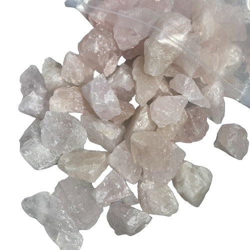 rose quartz rough
