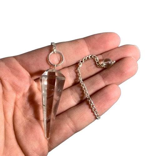 Clear Quartz Pendulum