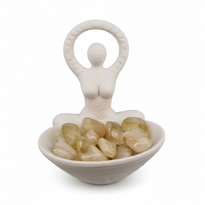 Ceramic Goddess Bowl