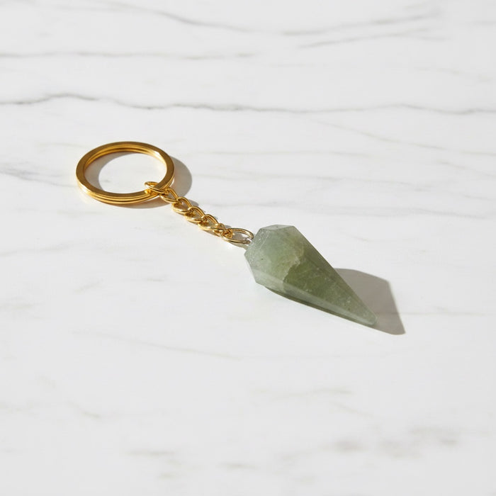 Crystal Gold Keyrings