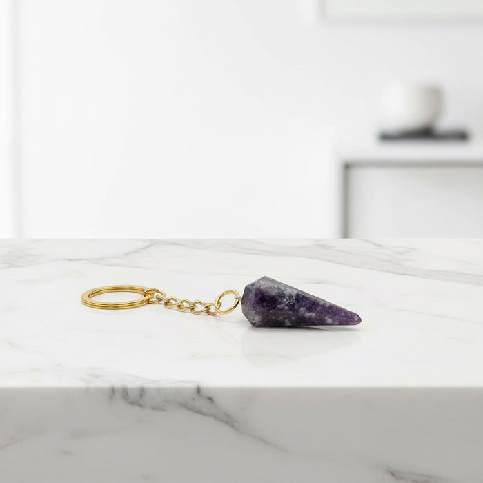 Crystal Gold Keyrings