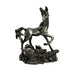 Unicorn Pewter Heart Stand