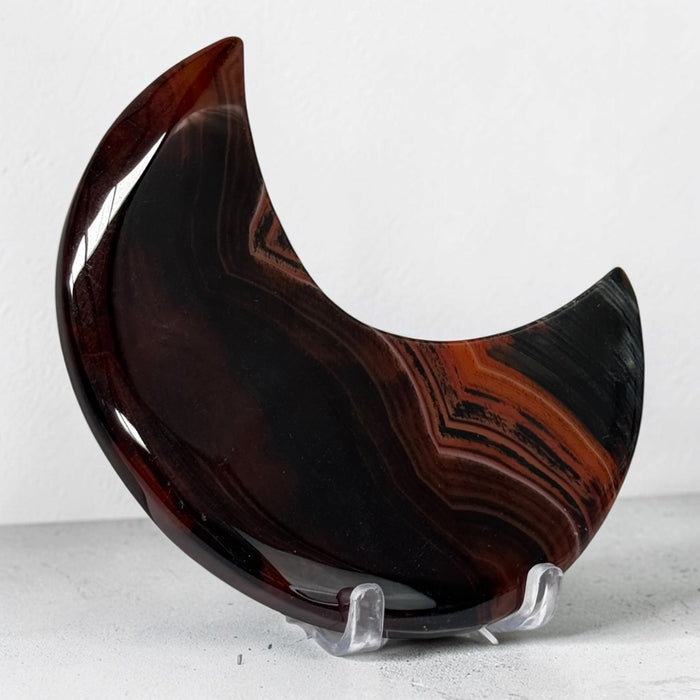 Sardonyx Crescent Moon