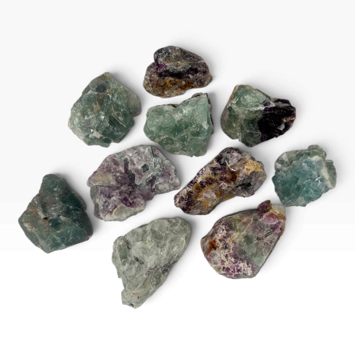 Rainbow Fluorite Rough 3–6cm – 1kg