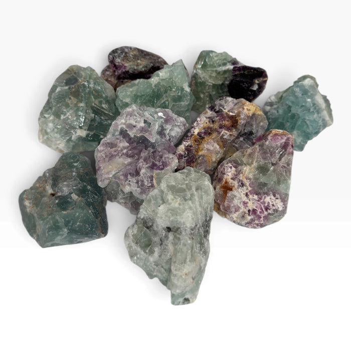 Rainbow Fluorite Rough 3–6cm – 1kg