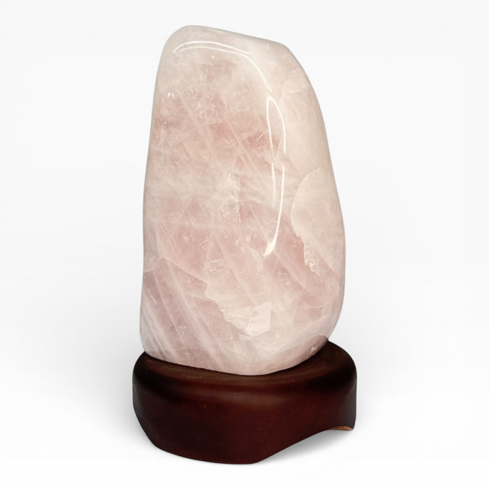 Rose Quartz Polished Lamp