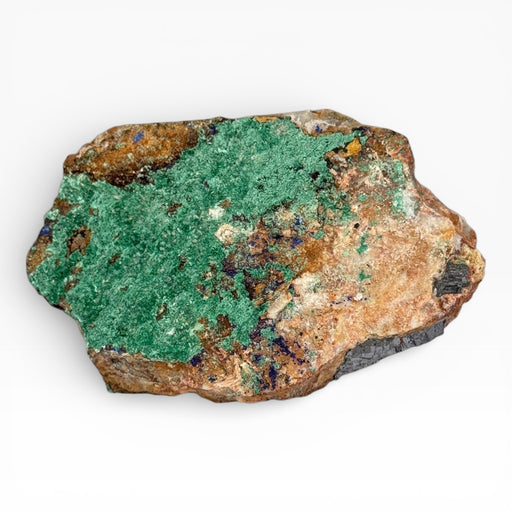 Azurite Rough with Hematite