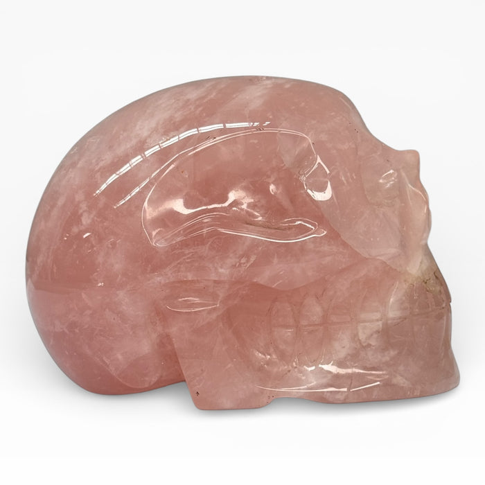 Rose Quartz Skull
