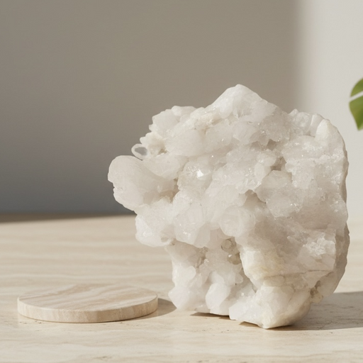 Large Clear Quartz Cluster Crystal 3.4kg - Statement Crystal Lamp Specimen | Kindred Crystal Collective