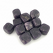 Kindred Crystal Collective - Eight Lepidolite tumbled stones in deep purple-grey tones with a chunky rounded form and subtle pearlescent lustre.
