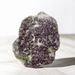 Kindred Crystal Collective — Lepidolite Polished Face Rough Piece, natural lepidolite specimen showing polished face and rough natural exterior contrast, Option 3