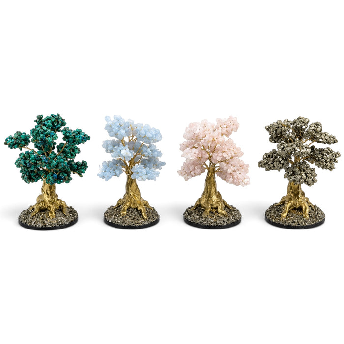 Handmade Crystal Bonsai Gem Tree | Peru