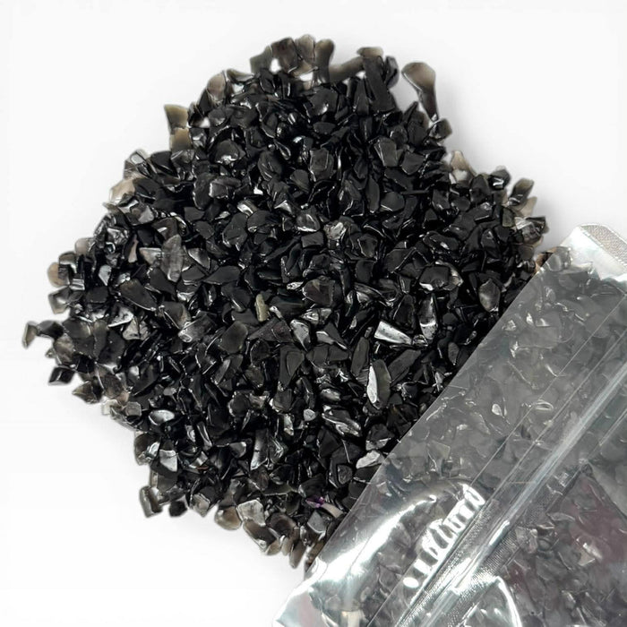 Black Obsidian Chips