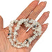 Rainbow Moonstone Chip Bracelet