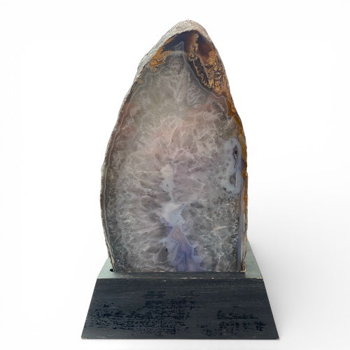 Purple Agate Lamp