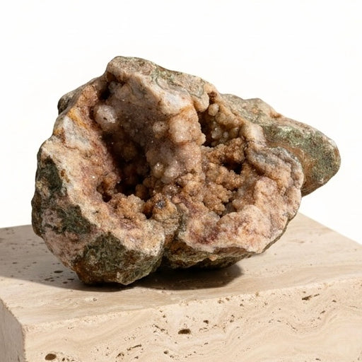 Pink Amethyst Geode Crystal Cave - Rare Patagonian Blush Amethyst | Kindred Crystal Collective