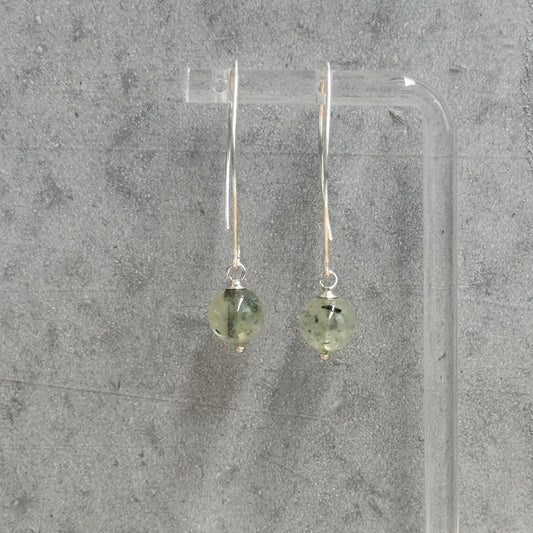 Prehnite Earrings